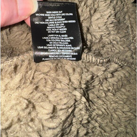 32 DEGREES Heat Mock Turtle Neck Sherpa Sweater in Olive Size Large New w/ Tag - Picture 5 of 5